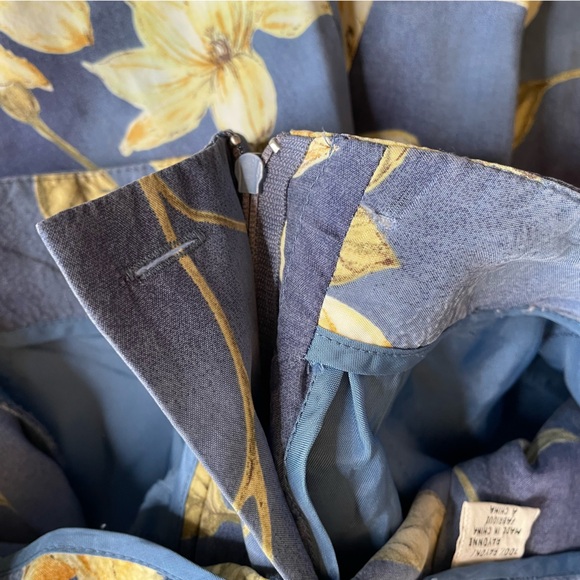 Bobby Jones Vintage Floral Sleeveless Button Down Matching Shorts Set | Size 6 - Picture 7 of 15